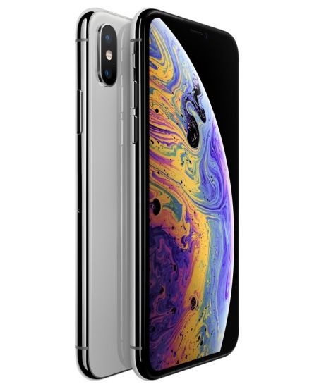 iPhone XS 512 ГБ серебристый задняя крышка с камерой и дисплей