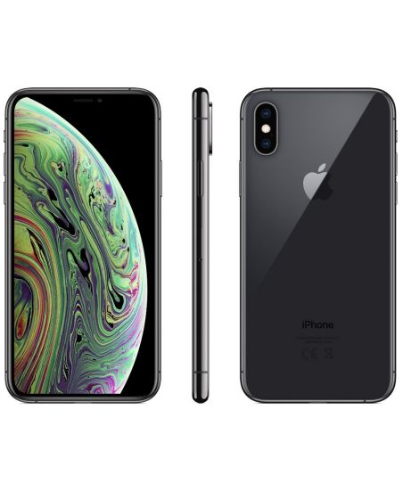 iPhone XS 256 ГБ «серый космос» дисплей ободок и задняя крышка